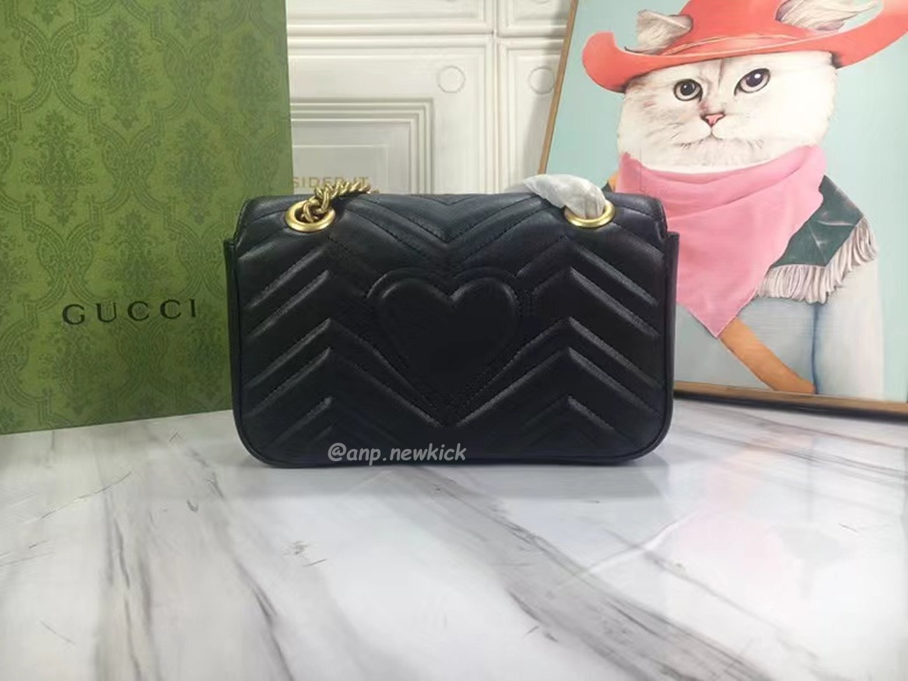 Gucci Gg Marmont Mini Shoulder Bag (3) - www.newkick.vip